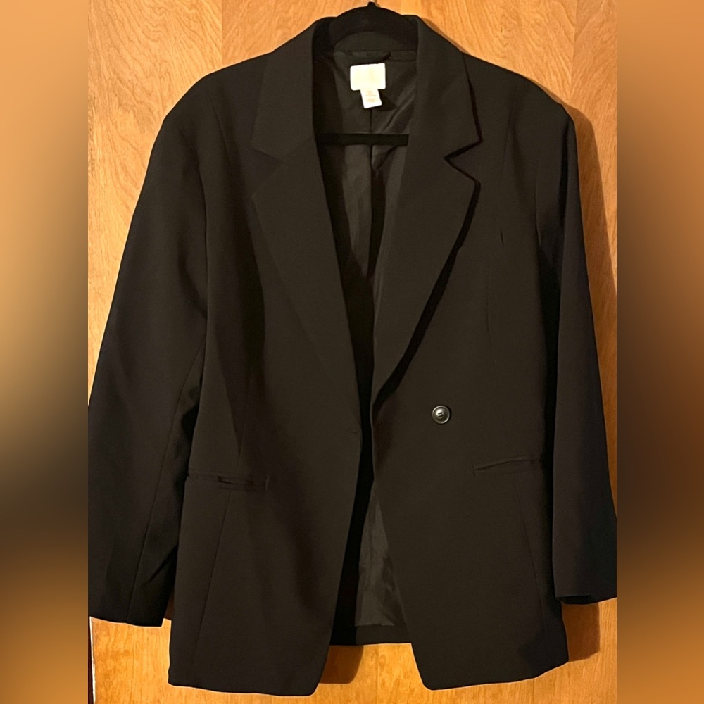 H&M Elegant Black Blazer Jacket